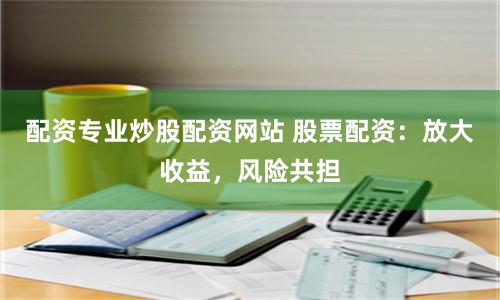 配资专业炒股配资网站 股票配资：放大收益，风险共担